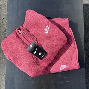 Nike Pink Hoodie and Joggers Set